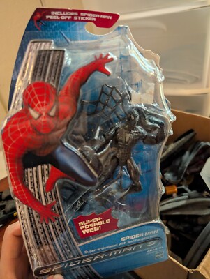 Hasbro Spider Man 3 Wall Hanging Web Action Figure