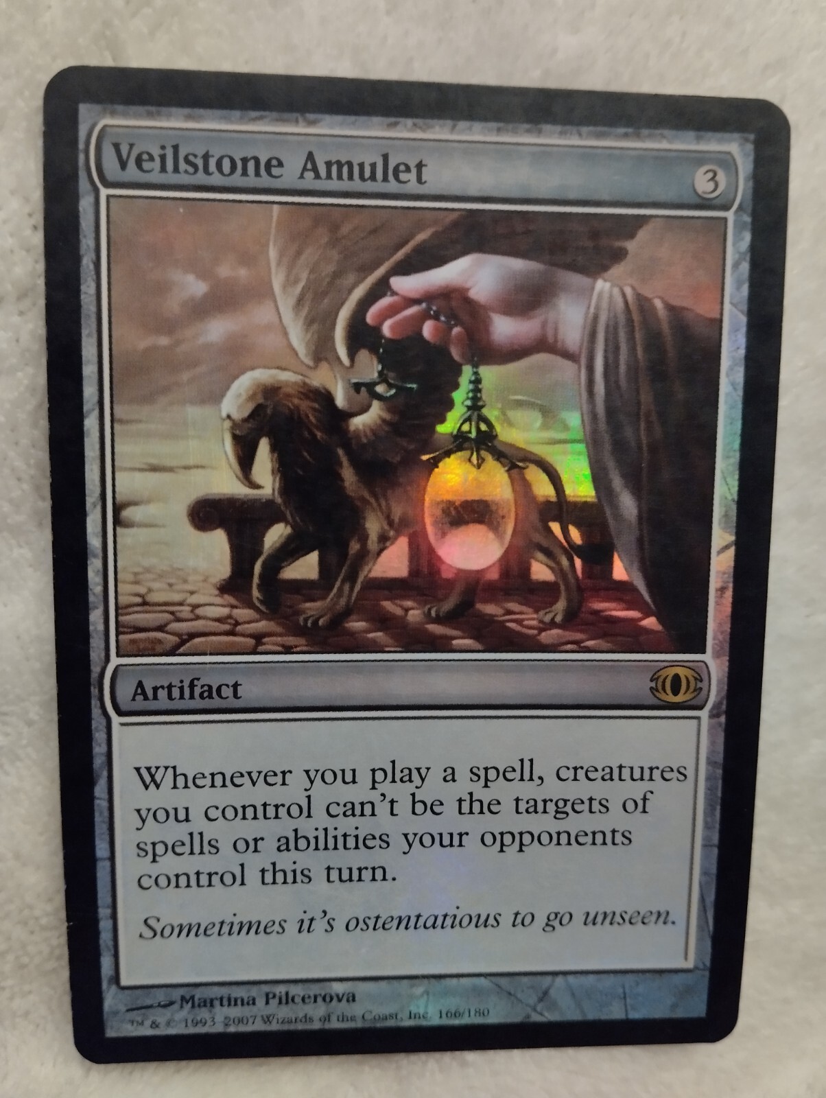 MTG VEILSTONE AMULET FOIL HP ENG Future Sight 2007 Rare