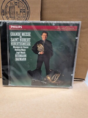 HERMANN BAUMANN Grande Messe De Saint Hubert 3 Trios; Concerto In C For Four NEW