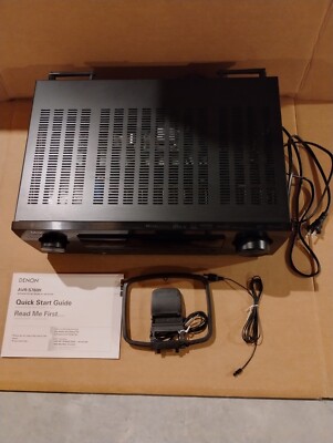 Denon Home AVR-S760H 7.2-Channel 8K AV Receiver Black -FOR PARTS