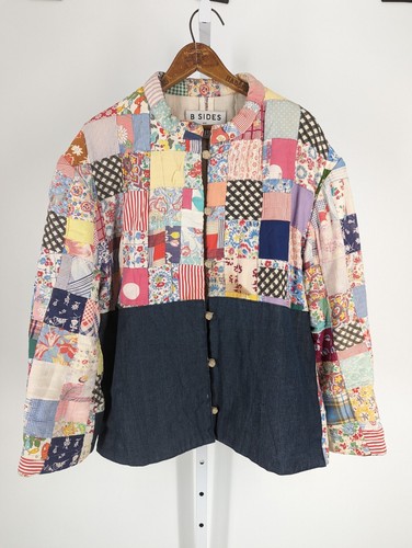 ゆみ　Vintage StitchedDenimJacket LLALAB s-l1200.jpg