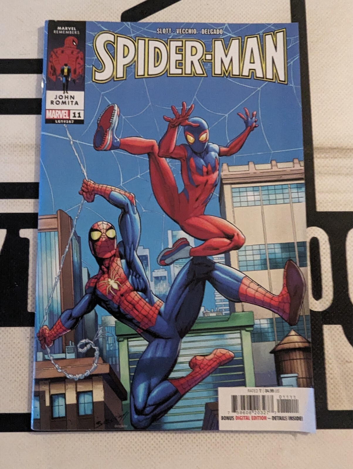 Spider-Man #11 Marvel Comic 759606203277 2023 Spider-Boy