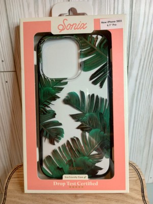 NEW Sonix Phone Case iPhone 14 Pro 6.1'' Bahama Palm Leaves 2022