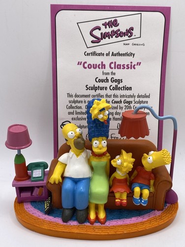 シンプソンズ カウチギャグ フィギュア　海外製 THE SIMPSONS ~ Couch Gags ~ COUCH CLASSIC ~ Hamilton