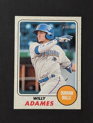 2017 Topps Heritage Minors Gray /25 Willy Adames #39  