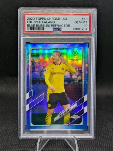 ハンニバル メイブリ Topps UCL RC パラレル PSA 10 HANNIBAL MEJBRI 2021-22 Topps UEFA Champion League Sparkle