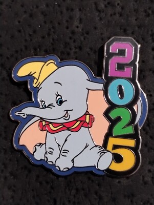 2025 Disney Parks Dated Dumbo The Flying Elephant Mystery Box Trading Pin