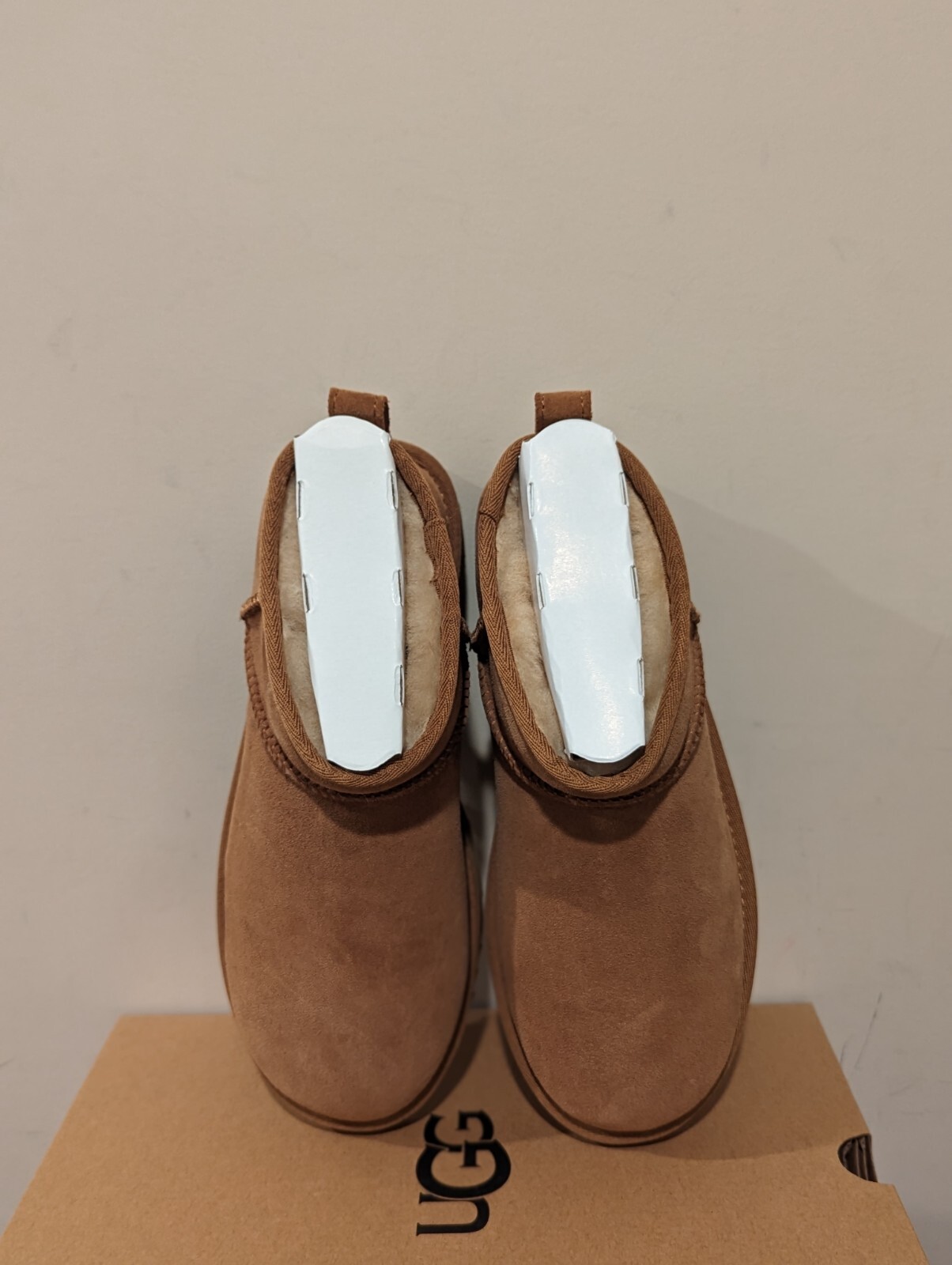 Pre-owned Ugg Australia Womens Classic Ultra Mini Boot Size 8 In Brown