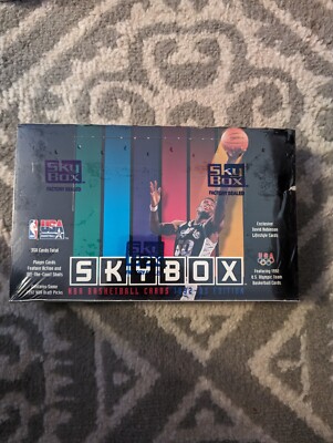 1992-93 SKYBOX Series 1 *Jordan/USA Dream Team NBA Factory Sealed Box