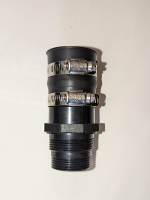 Sump Pump Check Valve 1-1/4'' or 1-1/2'' PlumbStar USA PSU1032 w/ Stainless Clamps