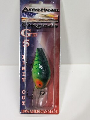 Luck ''E'' Strike Get 5 Crankbait Red Ear AOWH -102-1