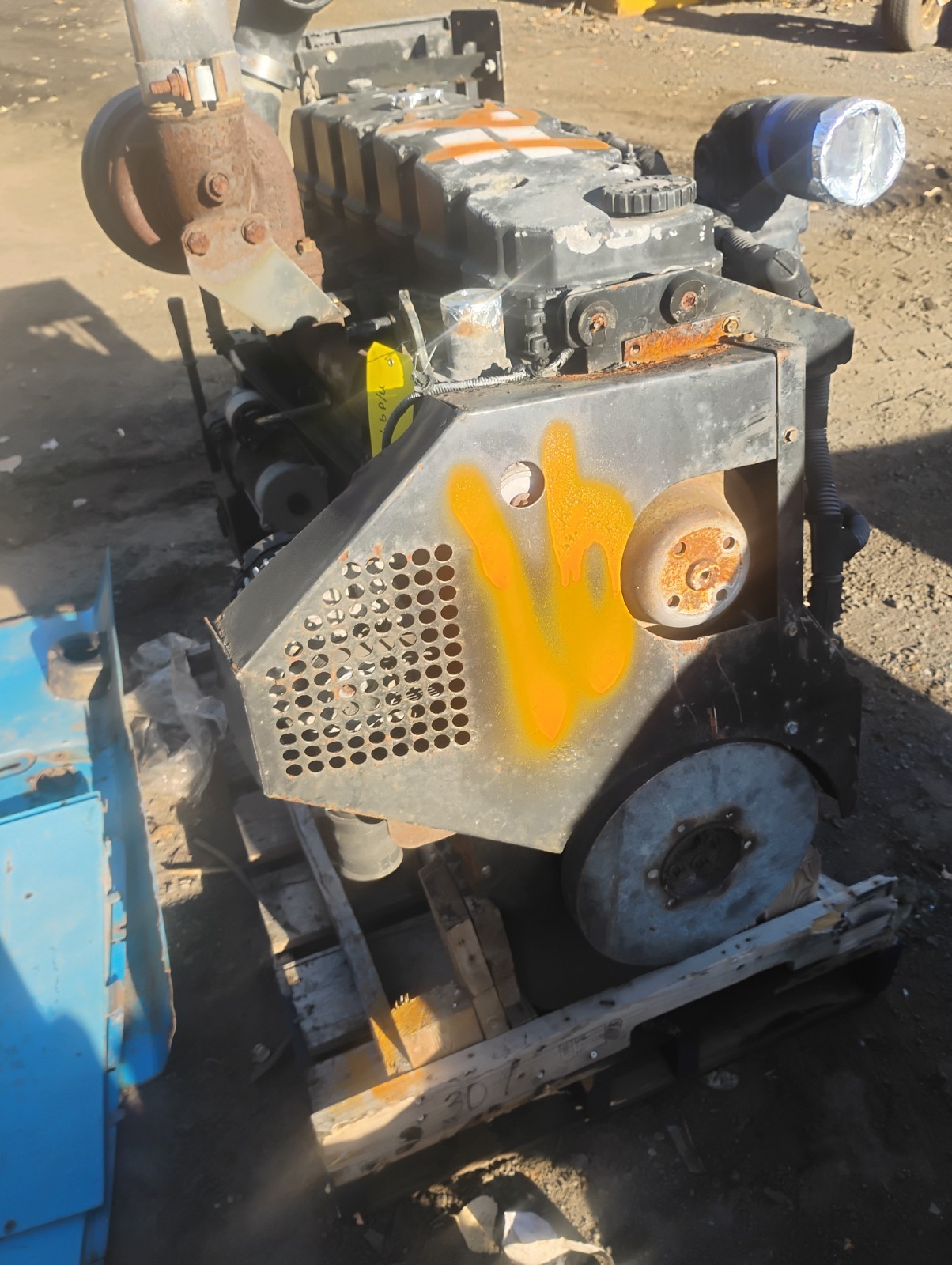 Cat 6.6 Diesel Engine Tested & Running Industrial Motor