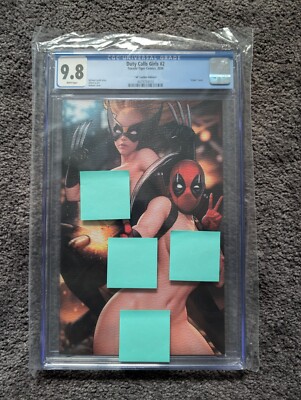 CGC 9.8 Duty Calls Girls 2 88 Deadpool Wolverine LEATHER Naughty Virgin Variant