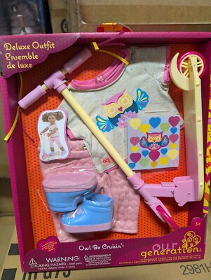 Our Generation Deluxe Outfit Owl Be Cruisin' Fashion Look for 18'' Dolls BD30377Z