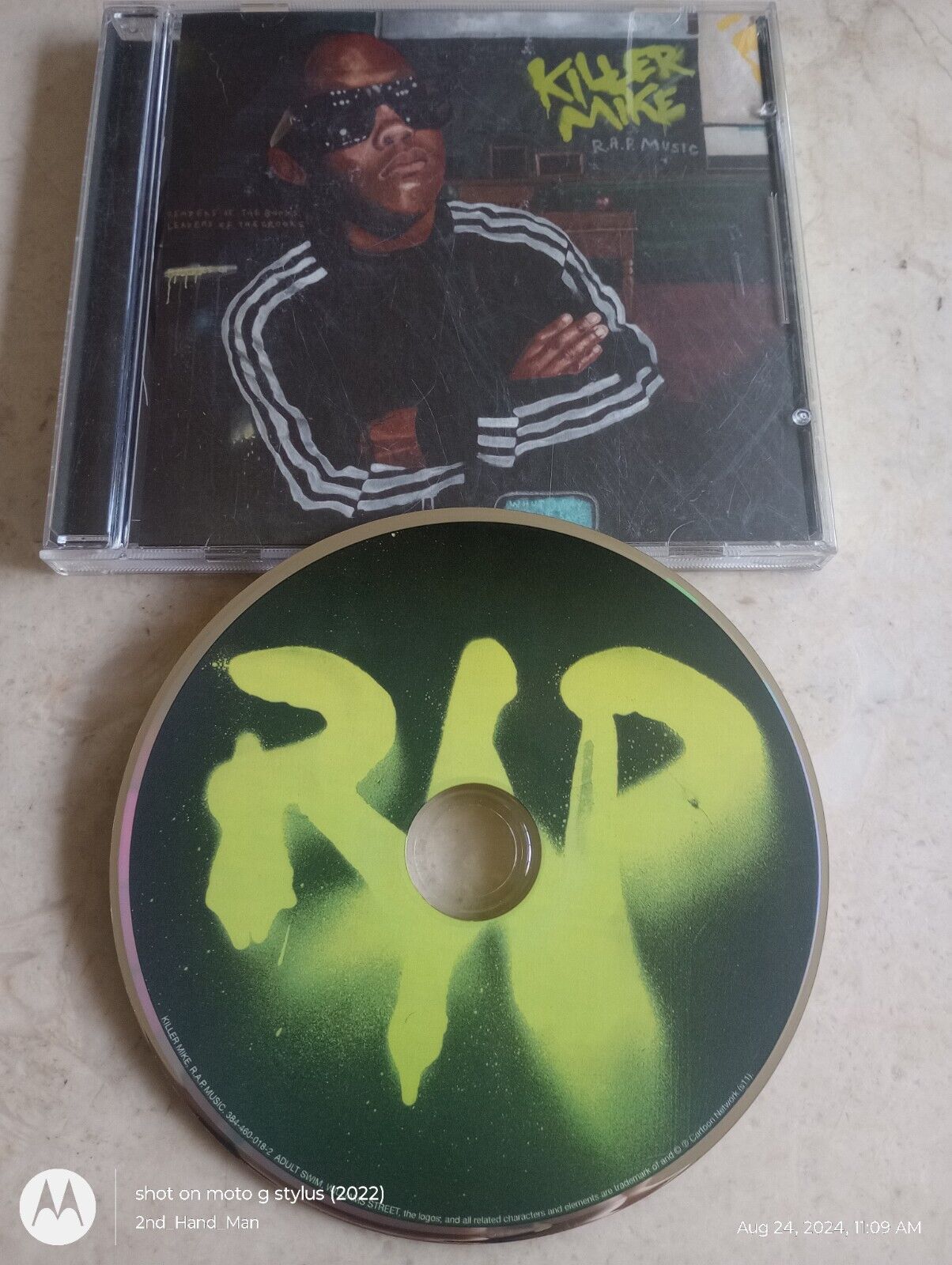 Killer Mike – R.A.P. Music, U.S. 2012 CD Williams Street – 384-460-018-2 Killer Mike – R.A.P. Music, U.S. 2012 CD Williams Street – 384-460-018-2
