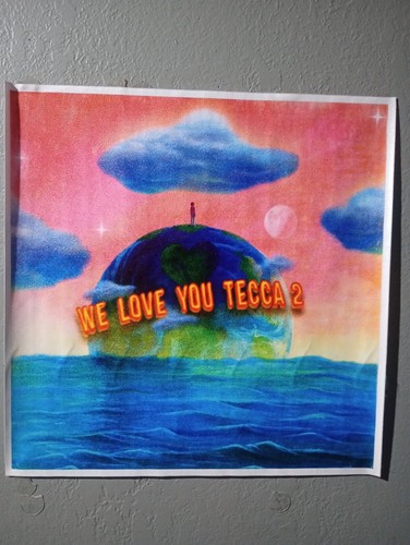 Lil Tecca We Love You Tecca 2 Album Cover Music 16x16.25