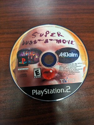 Super Bust-A-Move (PlayStation 2 PS2, 2000) NO TRACKING - DISC ONLY #A7590