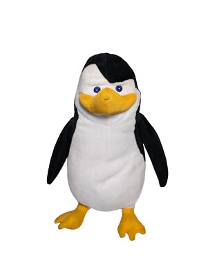 Madagascar Penguin Original Plush 10'' DreamWorks Soft Stuffed Animal Toy Silly