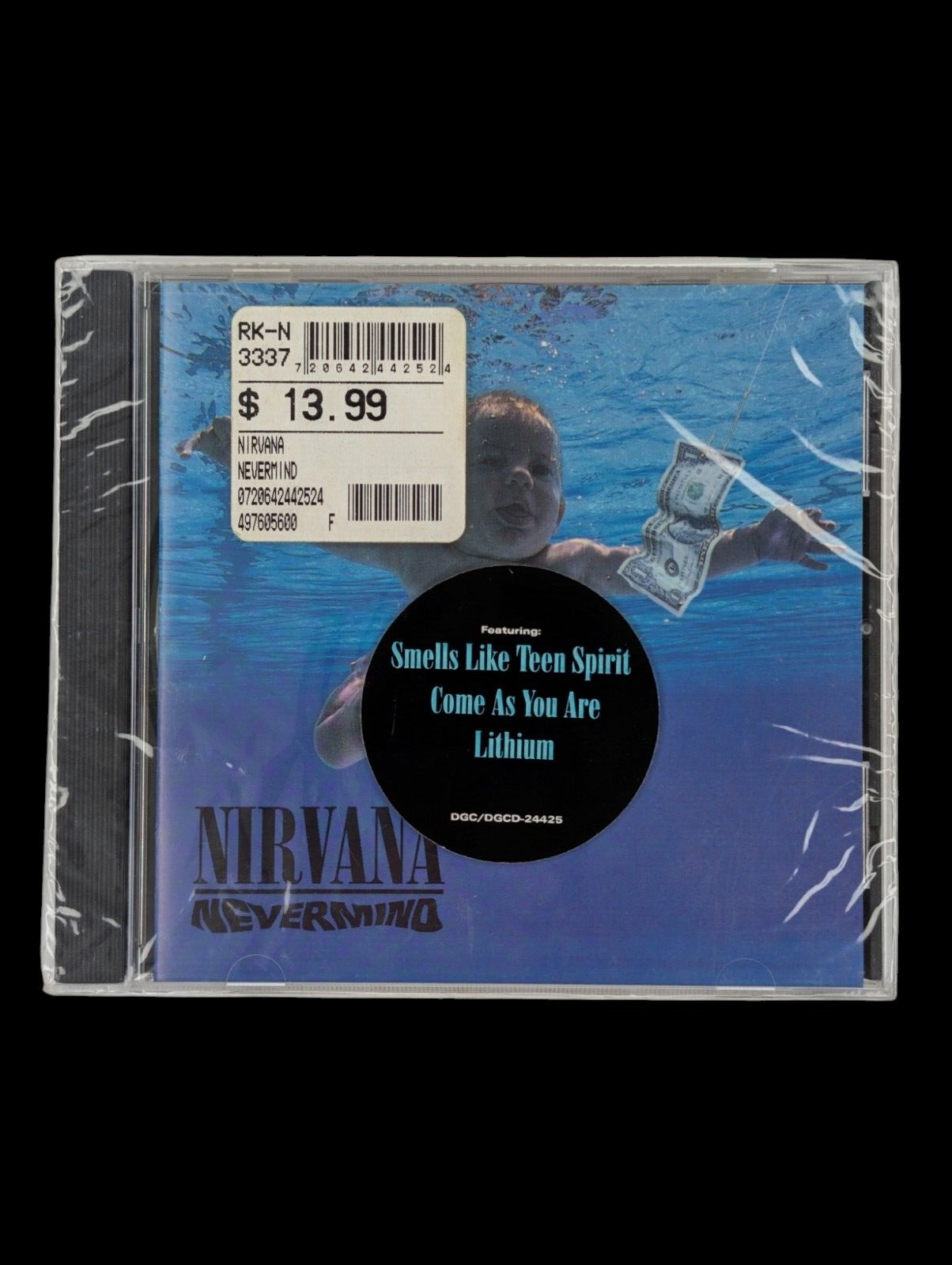 SEALED, Nirvana – Nevermind DGCD-24425, Audio CD, Hype Sticker, US, 1991 | eBay SEALED, Nirvana – Nevermind DGCD-24425, Audio CD, Hype Sticker, US, 1991 | eBay