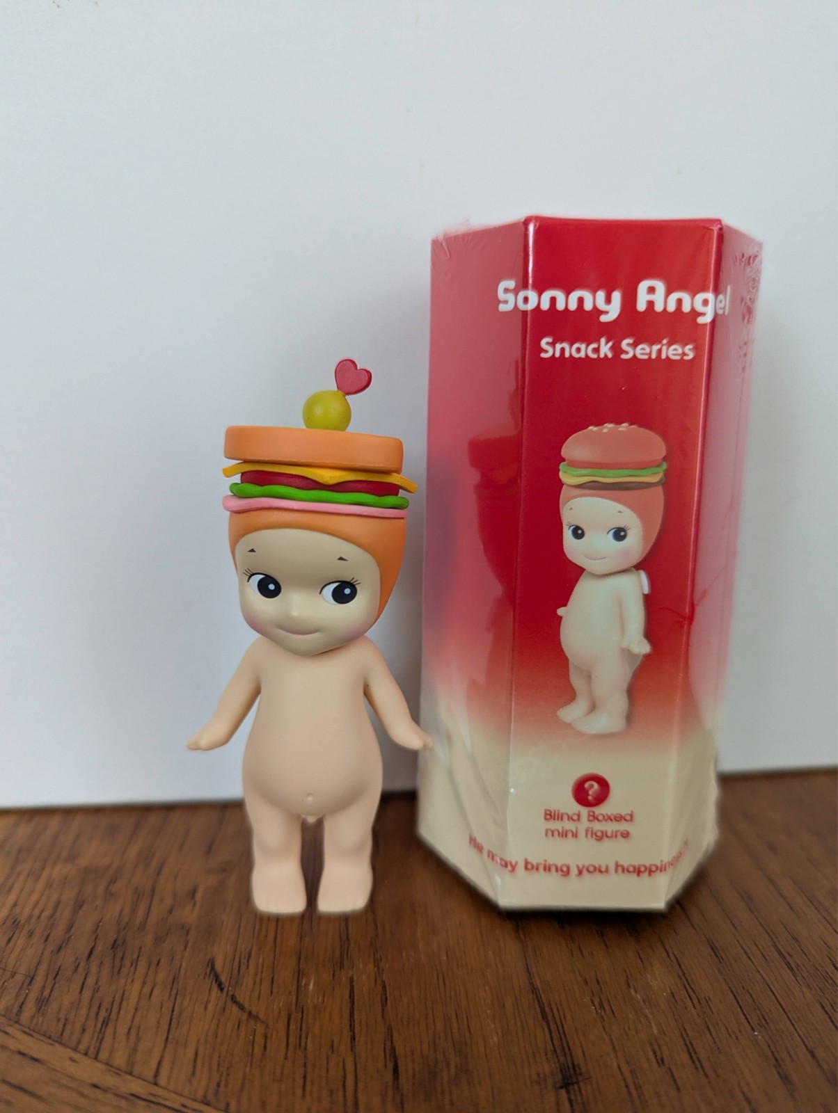 SONNY ANGEL Snack Series Sandwich Mini Figure- -Opened Box