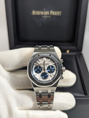 印紙1 Audemars Piguet Royal Oak 26315ST.OO.1256 Blue & White Dial