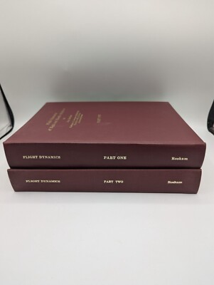 Airplane Flight Dynamics and Automatic Flight Controls-Jan Roskam Parts 1 & 2 HC