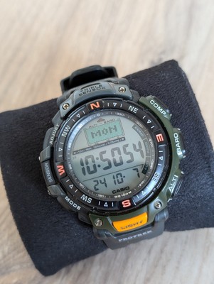 Casio Pro Trek Triple Sensor Watch (2271) PRG-40