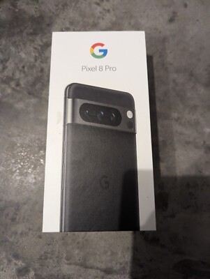 NEW SEALED UNLOCKED GOOGLE PIXEL 8 Pro 128GB Black  Any Carrier Warranty+Bonus
