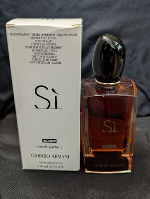 Giorgio Armani Sì Intense 2021 Women 3.4 fl oz Eau de Parfum Spray (Brand New)