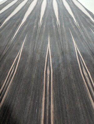 MACASSAR EBONY 4' X 8'  10 MIL PAPER BACKED VENEER SHEET
