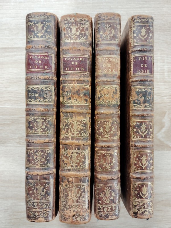 Voyages Du Capitaine J.Cook, 1774, 1778, 1785. 4 Volumes