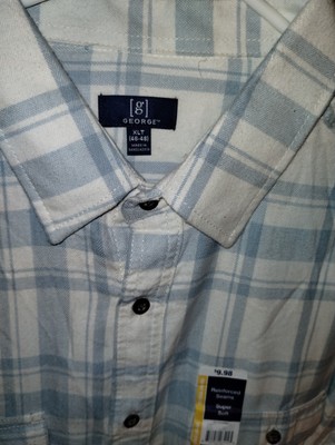 George super soft shirt long sleeve button down XLT New With Tags 