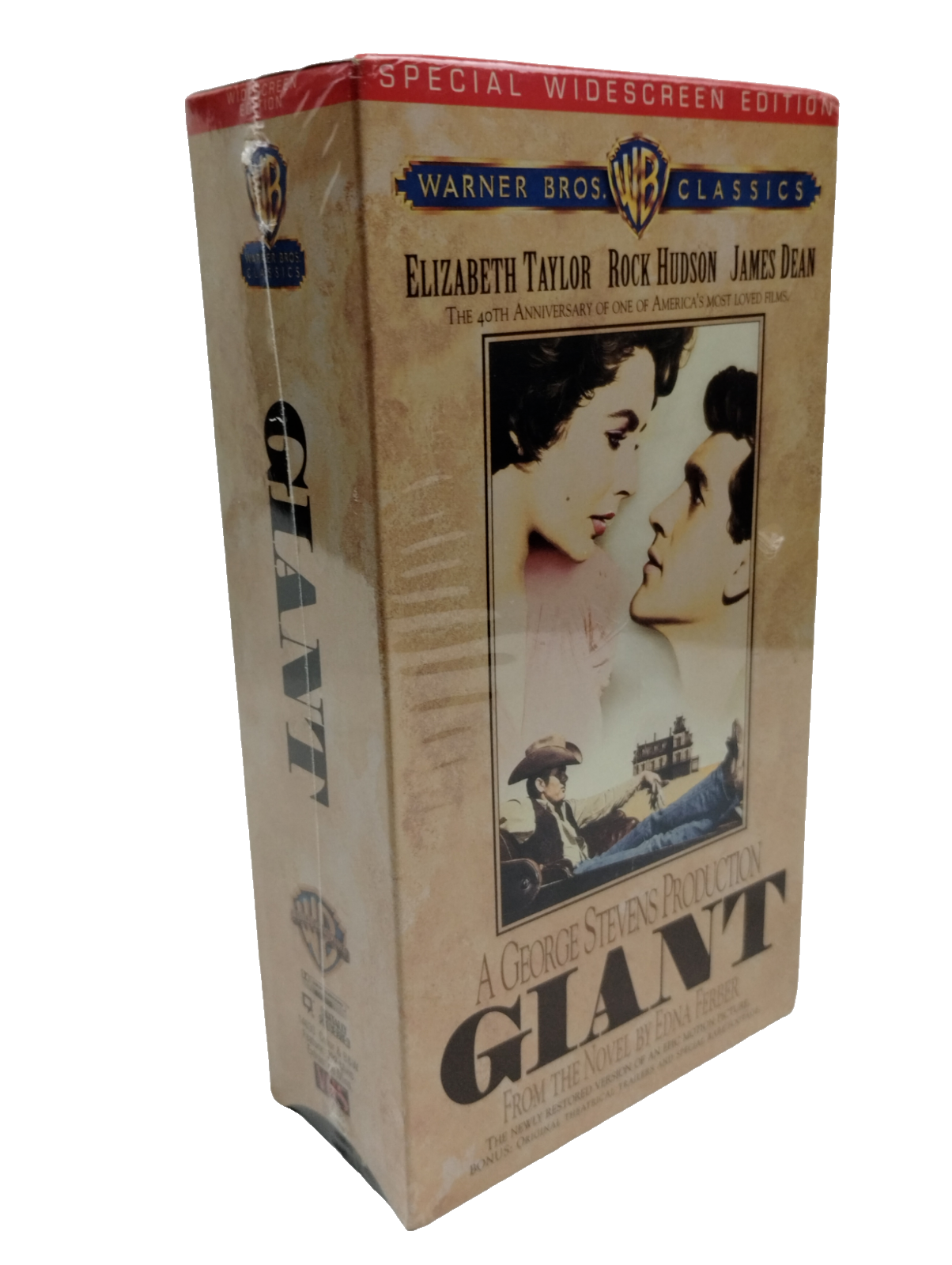 Warner Bros Giant VHS, 1996 40th Anniversary Widescreen Warner Bros Giant VHS, 1996 40th Anniversary Widescreen