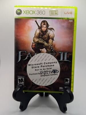 Microsoft Fable 2 (Xbox 360, 2018) Video Game - Complete With Manual Free Ship!