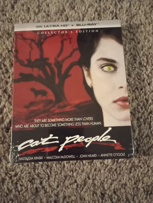 Cat People Scream Factory 4k Blu Ray Brand New Sealed w/ Slipcover Free Shipping