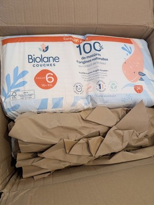 Biolane Natural Nappies Size 6 (+16kg) 4 packs of 36