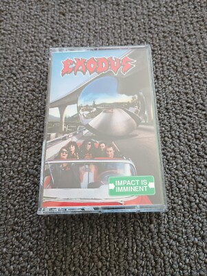 EXODUS IMPACT ''IS IMMINENT'' CASSETTE/1990/NEAR MINT CONDITION 