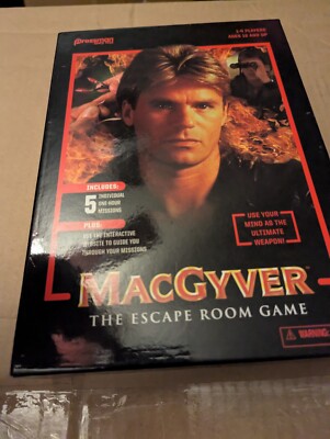 MacGyver - The Escape Room Game Board Game - NIB