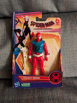 Spiderman Across the Spider-Verse SCARLET SPIDER 6 In Figure Marvel Hasbro NEW
