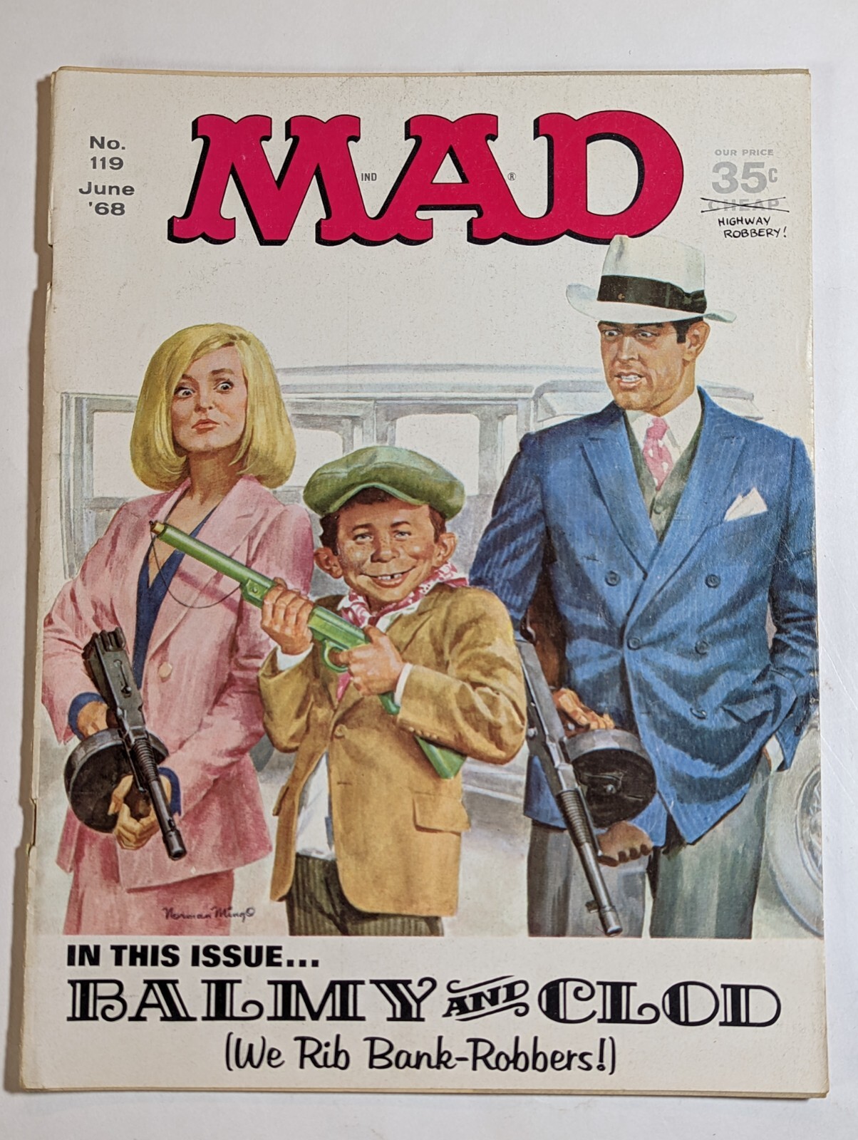 Vintage Mad Magazine - No. 119 June 1968 | eBay