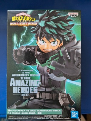 My Hero Academia The Movie World Heroes Mission Izuku Midoriya Figure US Seller 