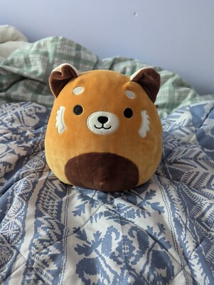 Squishmallows ~  Seth the Red Panda ~ 8'' Soft Plush Stuffed Animal ~ Kellytoy 