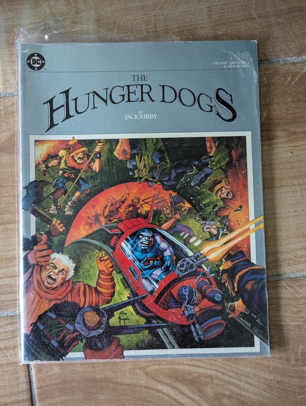 Comics Vo The Hunger Dogs, Kirby, Graphic Novel, 1985