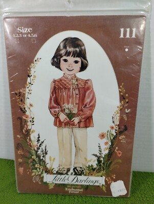 Little Darlings Sewing Pattern #111 Childs Tunic Pants Enchanted Forest NEW...