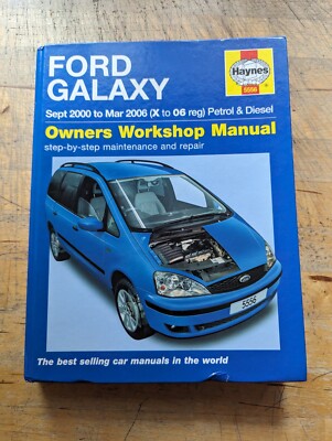 Ford Galaxy (Petrol & Diesel) 2000-2006 Haynes Owners Workshop Manual