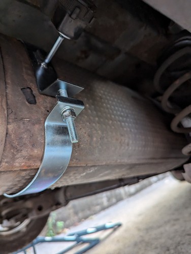 PEUGEOT 207 REAR EXHAUST SILENCER BAND HANGER HEAVY DUTY MOUNT FOR BACK BOX