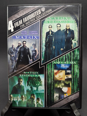 4 Film Favorites: The Matrix Collection [The Matrix / The Matrix Reloaded / The 