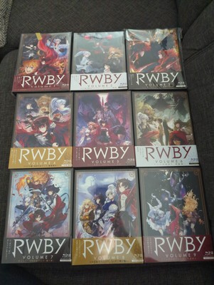 RWBY Blu-ray vol.1-9 Set First Limited Edition (with Bonus