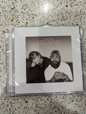 Taylor Swift Fortnight Feat Post Malone CD Single Tortured Poets Department TTPD