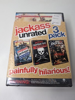 Jackass Unrated 3-Pack [New DVD] 3 Pack, Back To Back Packaging, Unrated, Wide
